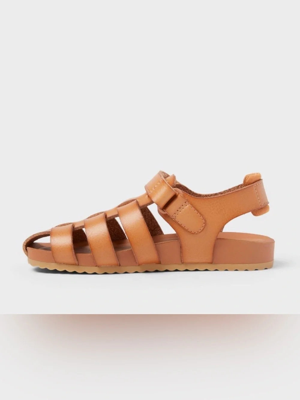 Cat & Jack Tan Strappy Fisherman Sandals for Kids